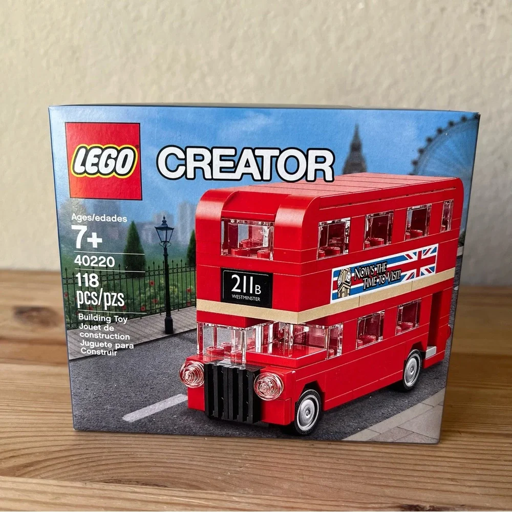 New Sealed Lego 40220 London Double Decker Bus RETIRED
